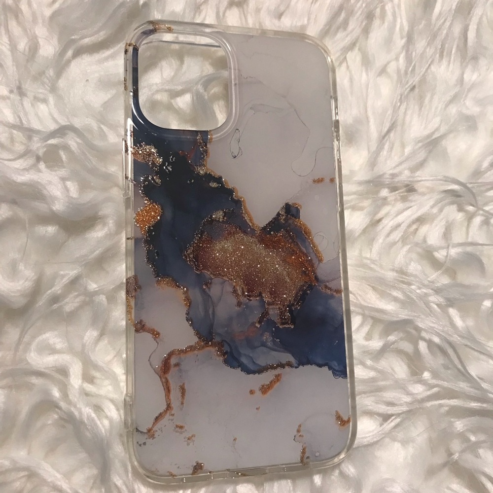 Marble with gold Case for iPhone 12 Mini